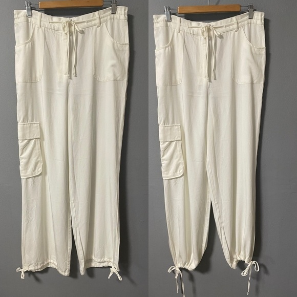 NWT Sincerely Jules Convertible Wide Leg/Jogger Tencel Blend Pant. Size X-Large - Picture 3 of 11
